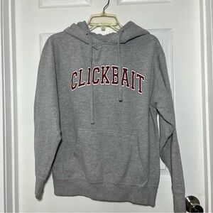 Fanjoy David Dobrik Clickbait Gray Men's Hoodie